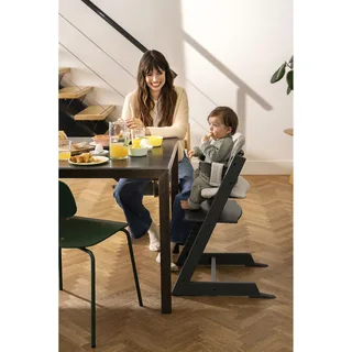 Tripp Trapp® Bundle Treppenhochstuhl inklusive Newbornset Vanilla White & Babyset by Stokke in Black – product photo 3 of 3