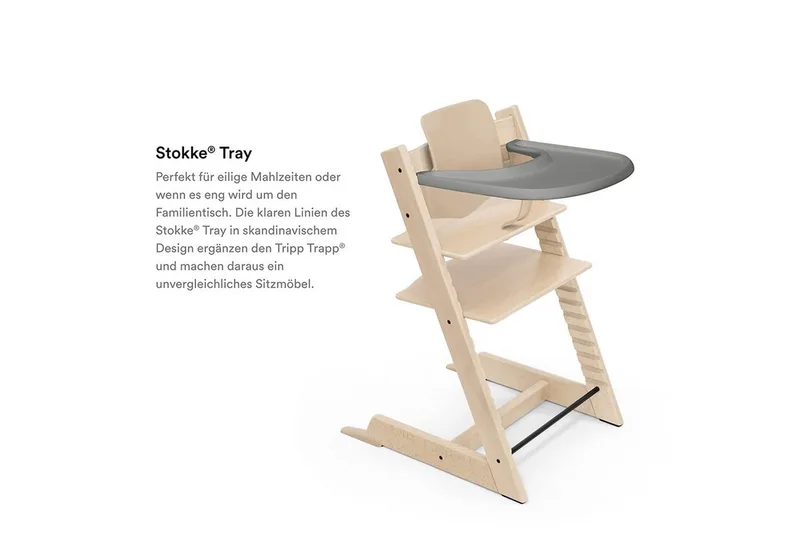 Tripp Trapp Eetblad by Stokke in Grey – product photo 3 of 3