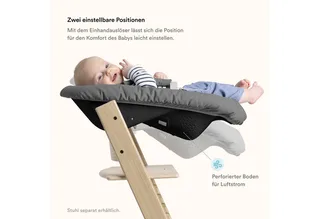 Tripp Trapp® Newborn Set™ Deep Grey by Stokke in Grey – product photo 3 of 5