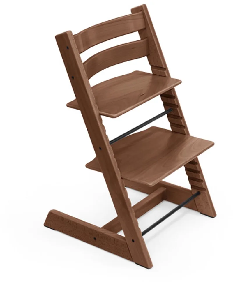 Tripp Trapp stoel van Stokke, - verstelbare, converteerbare stoel voor peuters, kinderen en volwassenen - handig, comfortabel en ergonomisch - klassiek ontwerp by Stokke in Warm Brown – product photo