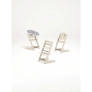Tripp Trapp stoel van Stokke, - verstelbare, converteerbare stoel voor peuters, kinderen en volwassenen - handig, comfortabel en ergonomisch - klassiek ontwerp von Stokke in Vanilla White – Produktfoto 2 von 2