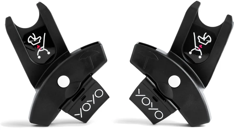YOYO Autostoeladapters - Maat M - Past bij de YOYO-kinderwagen by Stokke in Black – product photo
