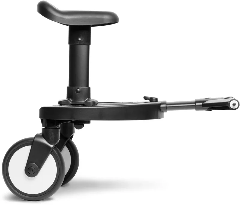 YOYO Board - Eenvoudig te installeren op de YOYO-kinderwagen - Extra zitplaats voor kinderen tot 20 kg by Stokke in Black – product photo