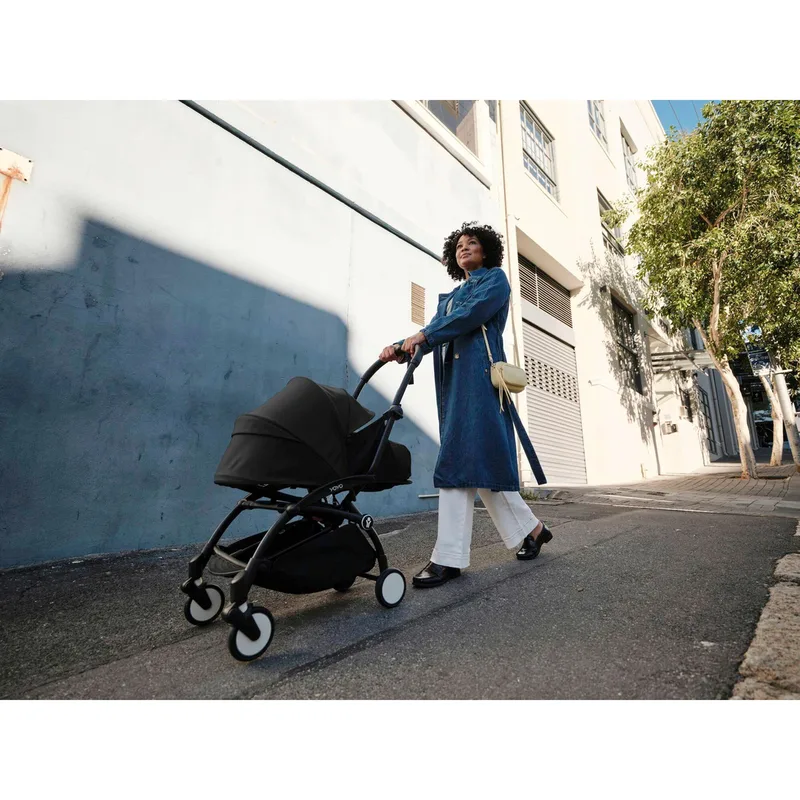 yoyo3 Buggy inkl. Neugeborenenset von Stokke in Schwarz – Produktfoto