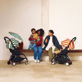 yoyo3 Buggy Riviera orange | weiss von Stokke in Orange, Weiß – Produktfoto 2 von 2