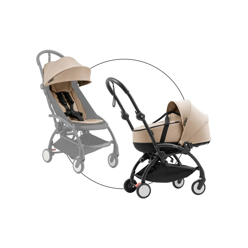 yoyo5 Kombikinderwagen mit Liegewanne by Stokke in Beige – product photo