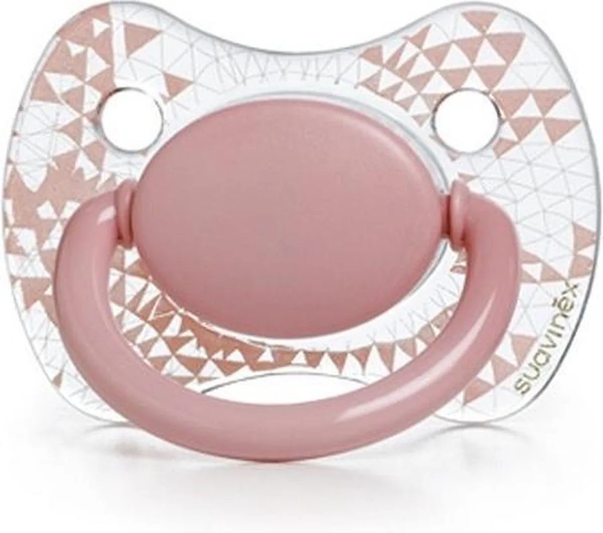 Haute Couture fopspeen #1 (0-4 maanden) van Suavinex in Roze – productfoto