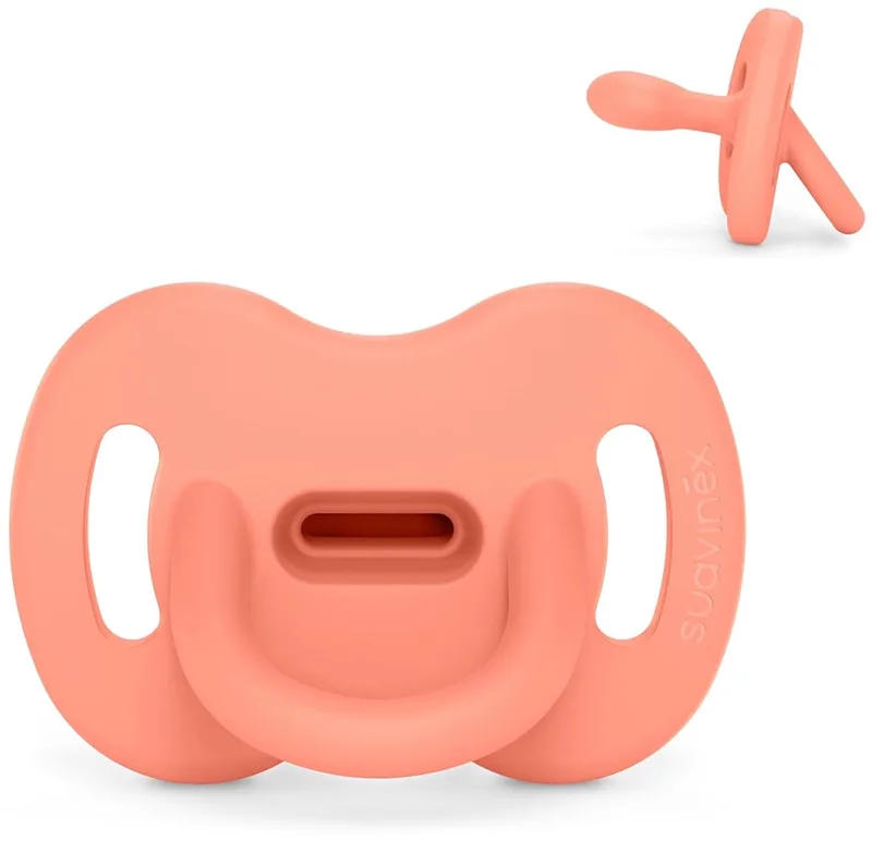 SX Pro Speen 6-18 Mnd - Superzacht Siliconen, Peach Pink de Suavinex – photo produit