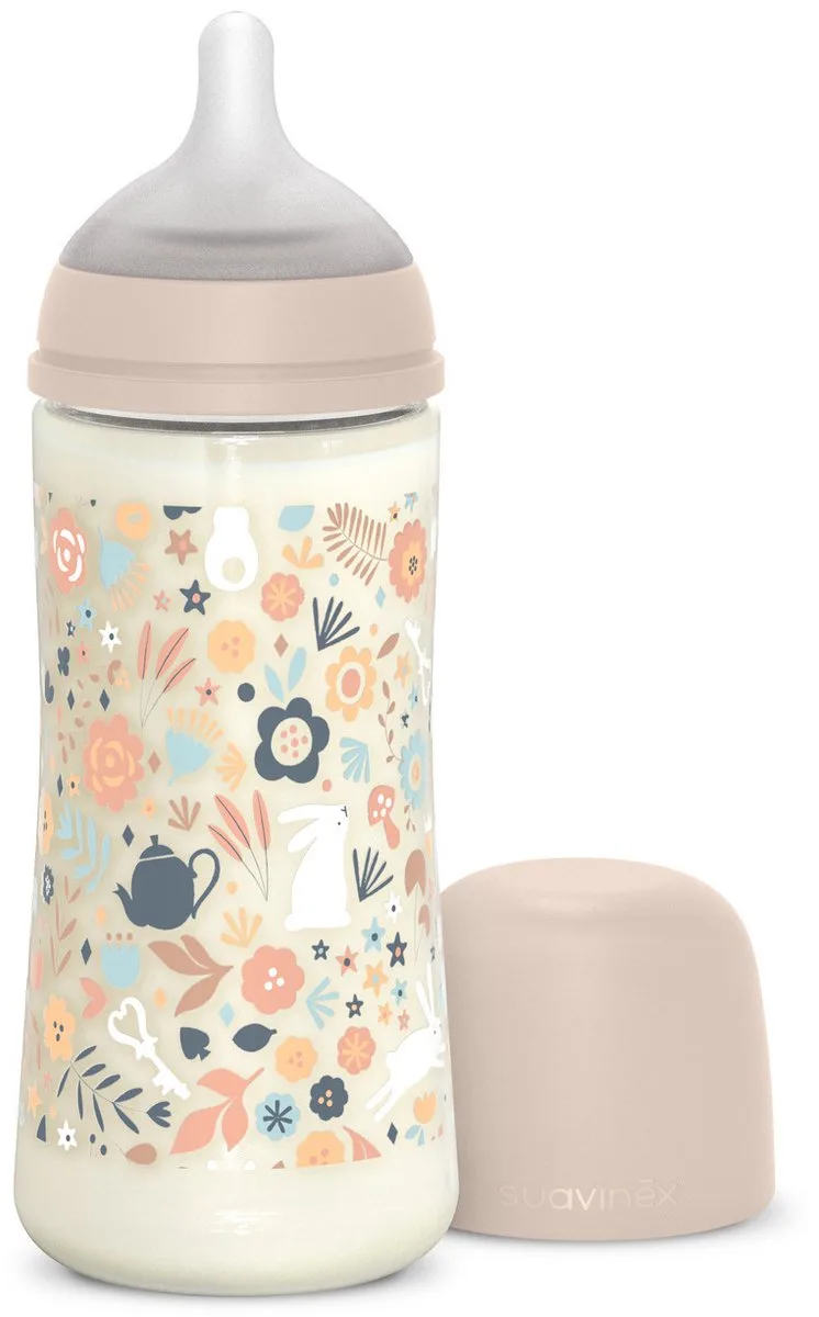 Wonderland SX Pro Fles - Fast Flow - 360ml fra Suavinex i Roze – produktbillede