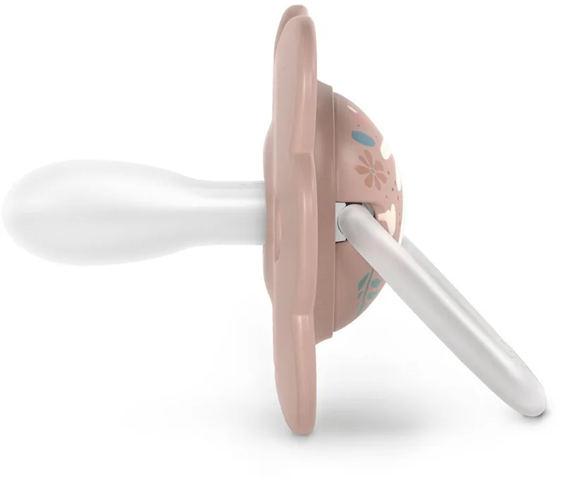 Wonderland SX Pro Fopspeen - 6-18 Mnd - Silicone de Suavinex en Rose – photo produit