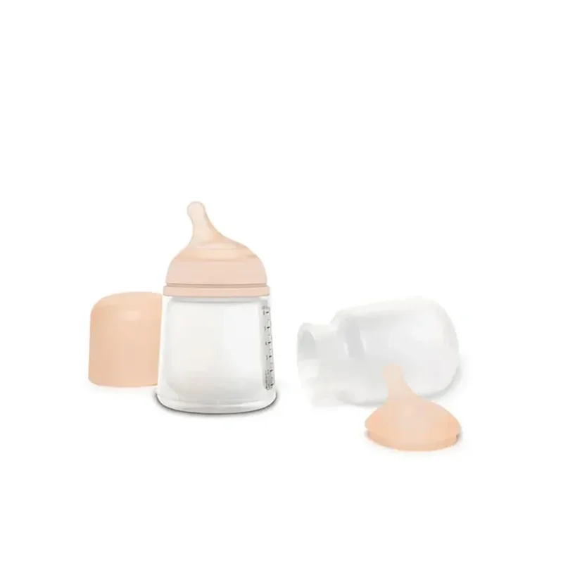 Zero Zero Starter Set Anti-Koliek Twee Flessen 180ml +0m fra Suavinex – produktbillede