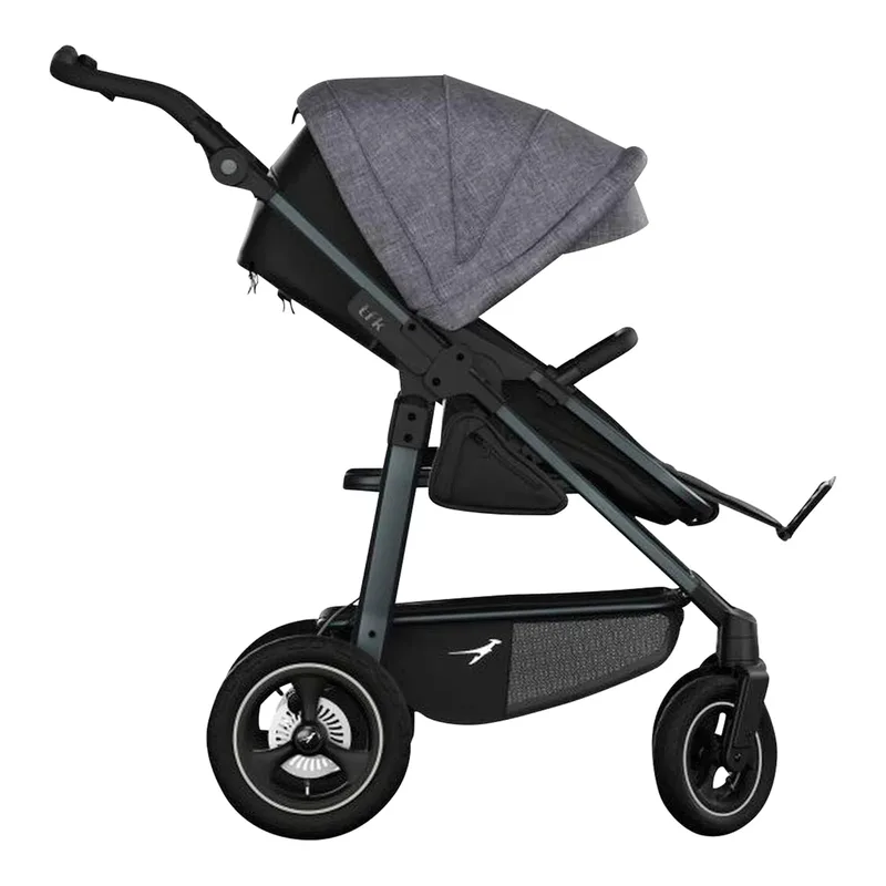 Kinderwagen Sportwagen Mono 4 von TFK in Grau – Produktfoto