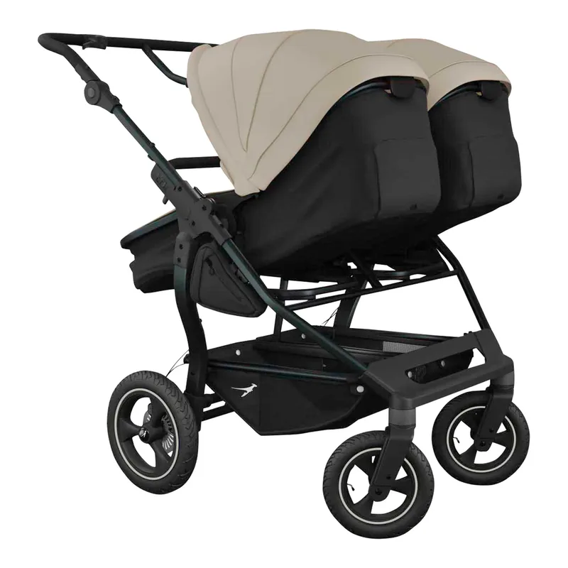 Kinderwagen Zwillingswagen Duo von TFK in Braun – Produktfoto 3 von 3