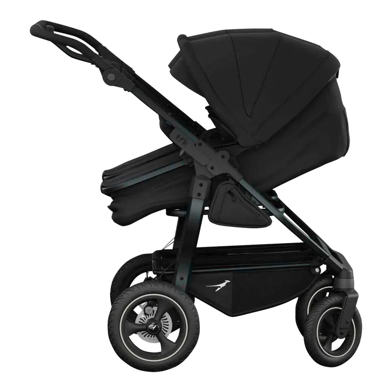 Kinderwagen Zwillingswagen Duo von TFK in Schwarz – Produktfoto 1 von 3