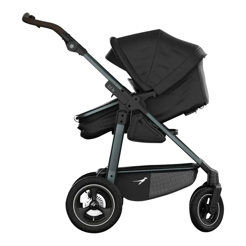 Kombikinderwagen Mono 4 fra TFK i Sort – produktbillede
