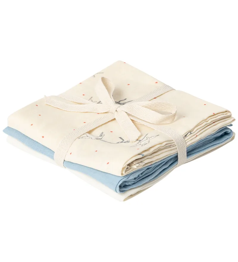 Hydrofiele Doek - 3-pack - Bora - Sweet Serenity van That's Mine – productfoto