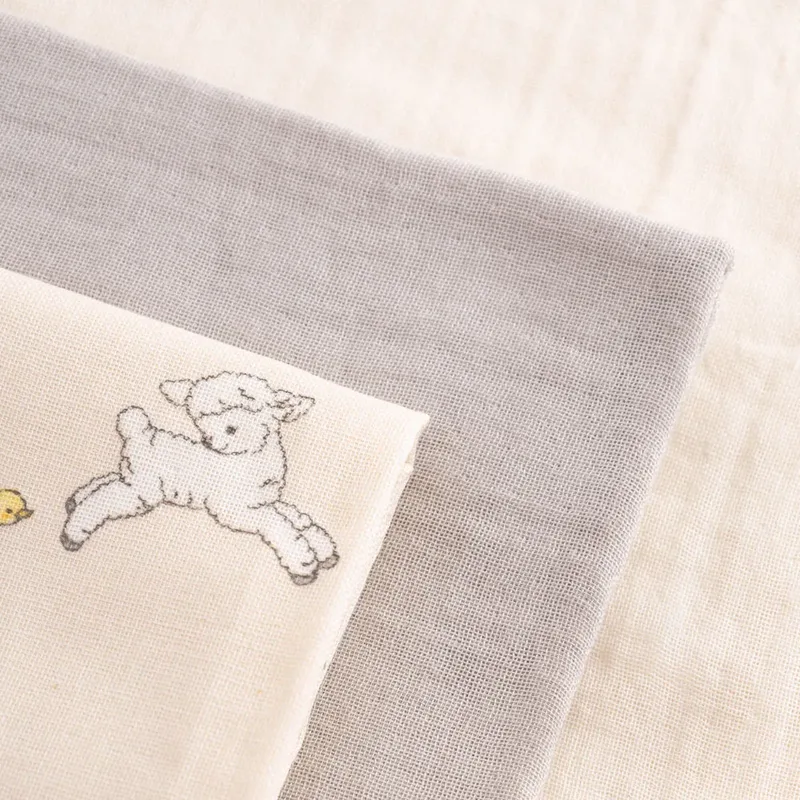Hydrofiele Doek - 3-pack - Bora - Tiny Friends von That's Mine – Produktfoto 2 von 3