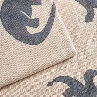 Wikkeldoek - 120x120 cm - Jana - Mono Dino by That's Mine – product photo 2 of 2