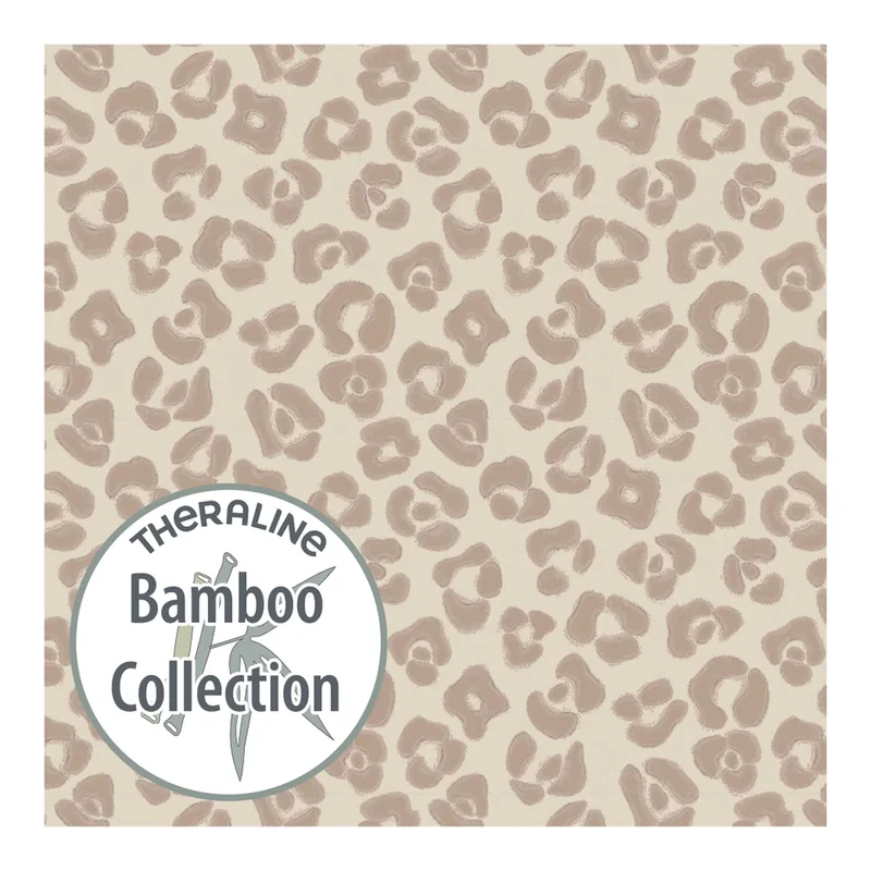 Bambusmond Stillkissen 140 cm van Theraline in Beige, Bruin, 140 × 27 × 18 mm – productfoto 1 van 3