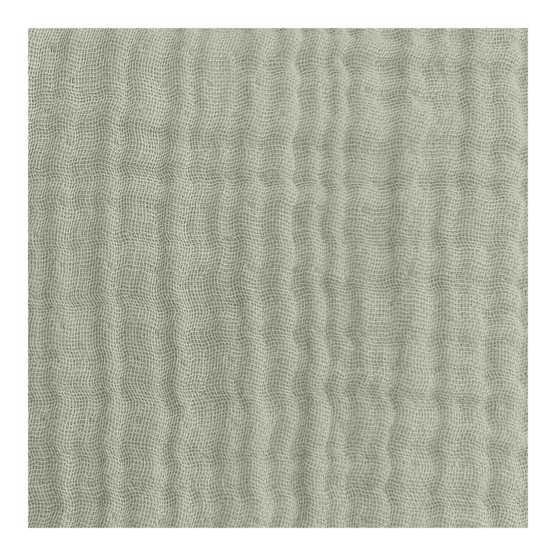 Maanvormig voedingskussen mousseline 140 cm van Theraline in Groen, 140 × 27 × 7 mm – productfoto 1 van 3