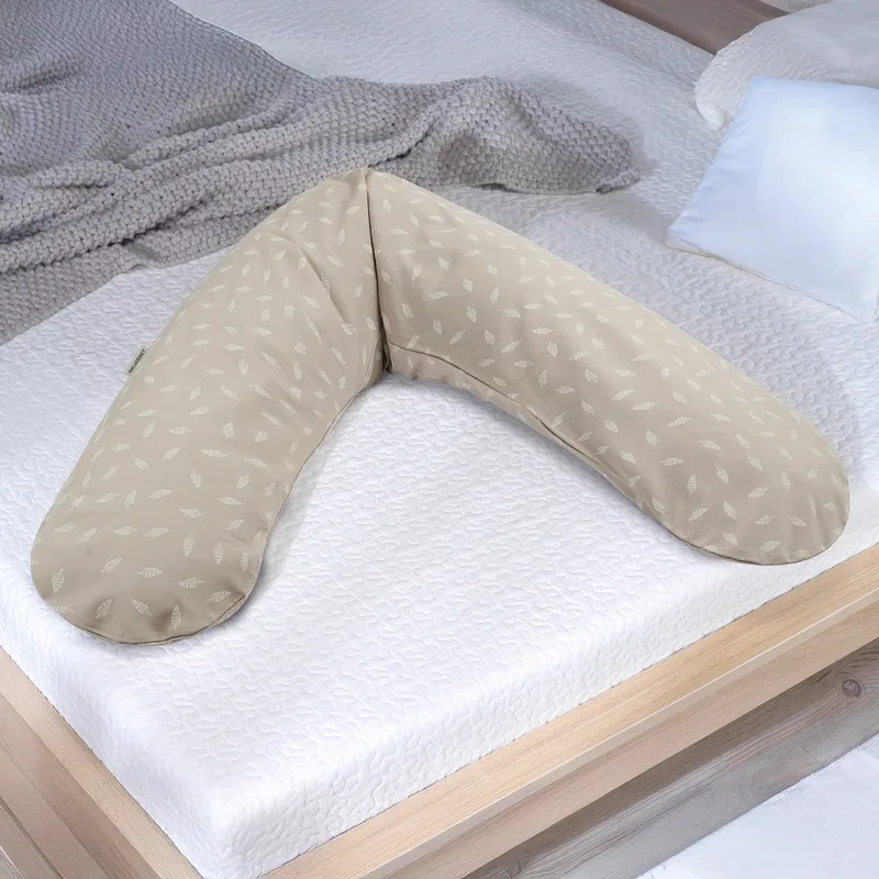 Original Stillkissen 190 cm van Theraline in Beige, 190 × 40 mm – productfoto