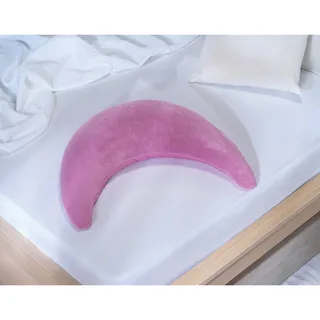 Plüschmond Stillkissen 140 cm van Theraline in Roze, 140 × 270 × 130 mm – productfoto 1 van 3