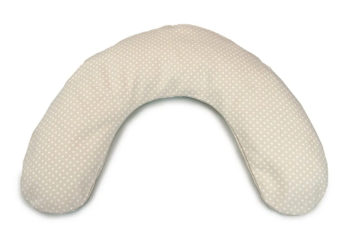 Stillkissen Frühchenkissen 100 x 15 cm Punkte beige van Theraline – productfoto