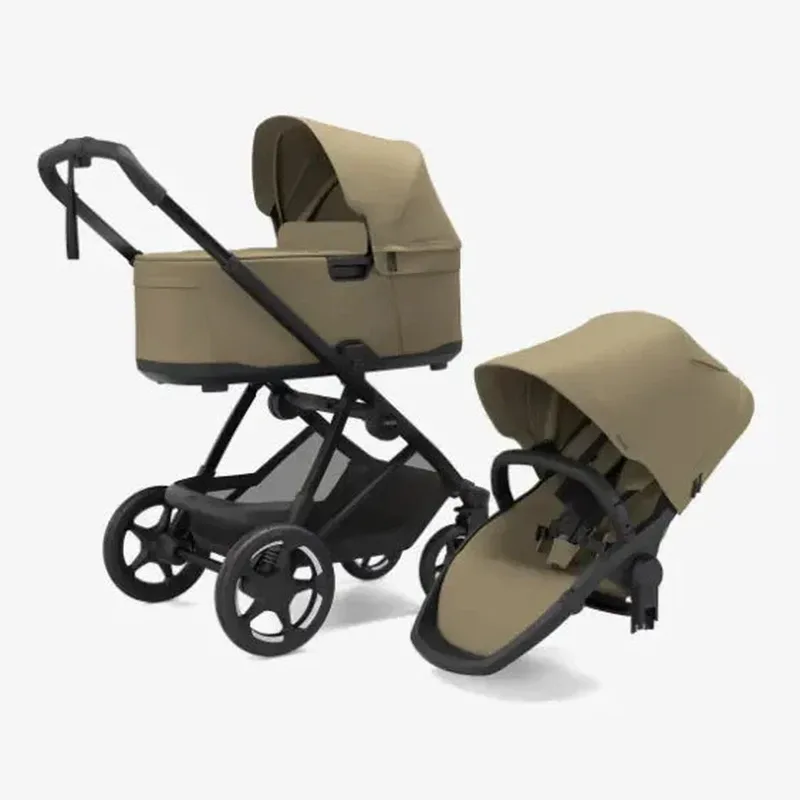 Charm 2 in 1 Kinderwagen - Khaki/Black van Thule – productfoto