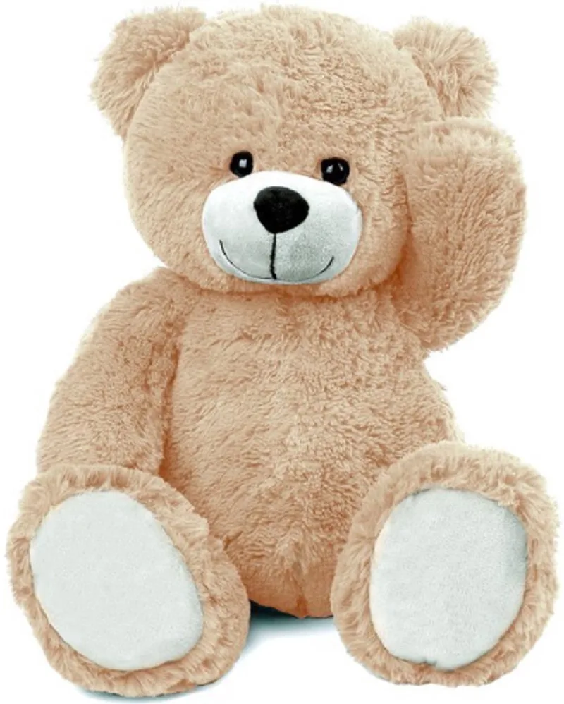 Hello Little One Knuffelbeer - 100 cm van Tiamo in Bruin – productfoto