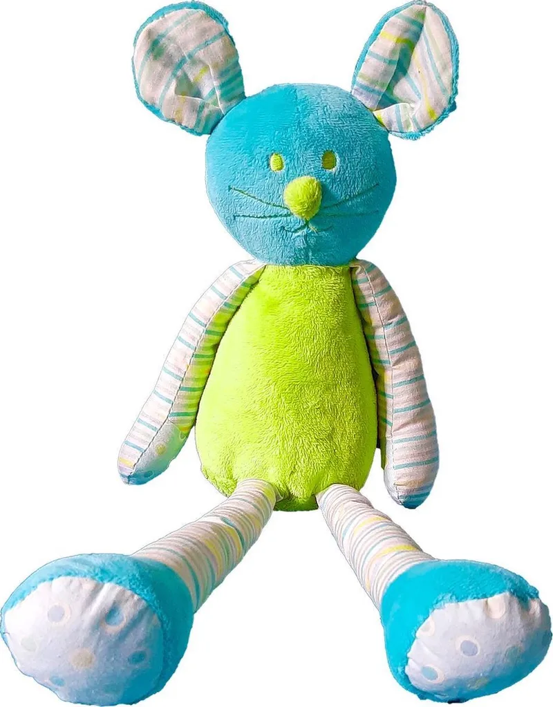 Knuffel muis Blauw by Tiamo in Green – product photo