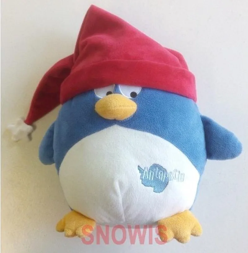 Knuffel Pinguïn Antarctic 25cm muts - Premaman by Tiamo in Blue – product photo