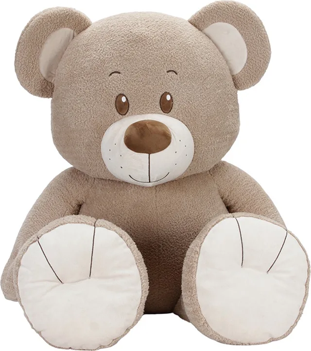 Knuffelbeer - zittend 65 cm - staand 100cm