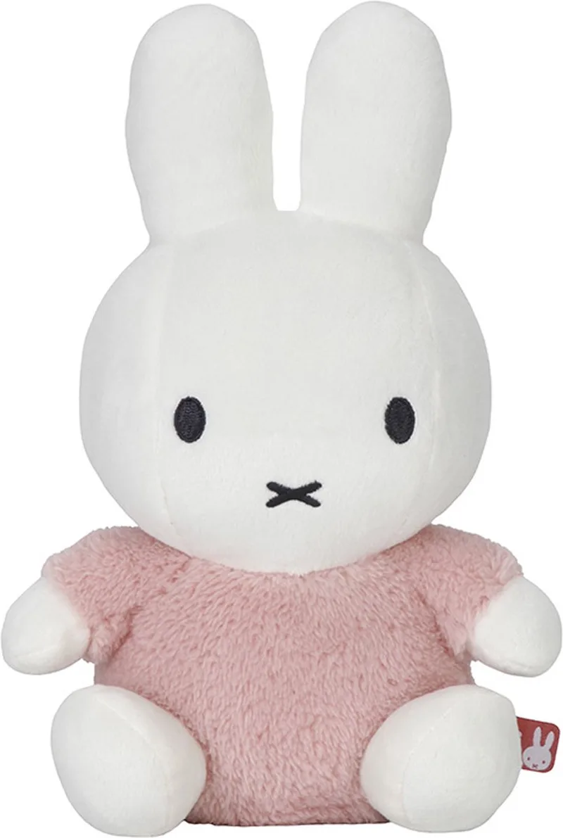 Nijntje Knuffel 25cm Fluffy pink van Tiamo in Roze – productfoto