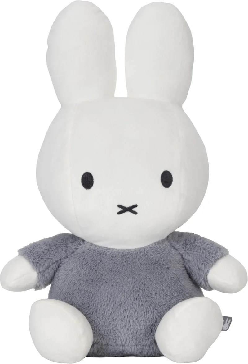 Nijntje Knuffel Fluffy - 35 cm fra Tiamo i Blå – produktbillede