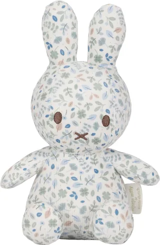 Nijntje x Little Dutch - All-Over Knuffel - 20 cm - Lucky Leaves by Tiamo in Blue – product photo 1 of 4