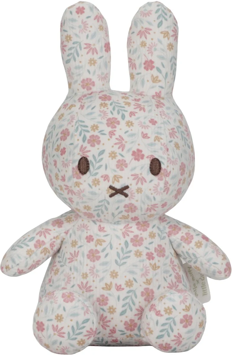 Nijntje x Little Dutch - All-Over Knuffel - 30 cm - Lucky Blossom van Tiamo in Meerkleurig – productfoto