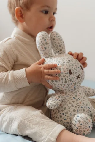 Nijntje x Little Dutch - All-Over Knuffel - 30 cm - Lucky Leaves by Tiamo in Blue – product photo 3 of 3