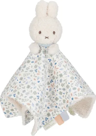 Nijntje x Little Dutch - Knuffeldoekje - Lucky Leaves by Tiamo in Blue – product photo 1 of 4