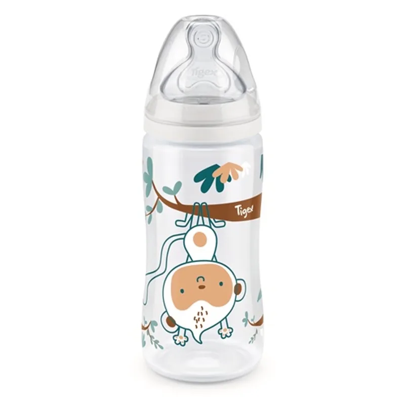 AUTONOMIE + | baby fles | 300 ml | +6 m | 6+ m by Tigex in Transparant – product photo