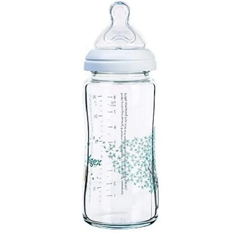 Babyflasche Tigex Babyflasche aus Glas 240ml 0-6 M Multiflow van Tigex – productfoto
