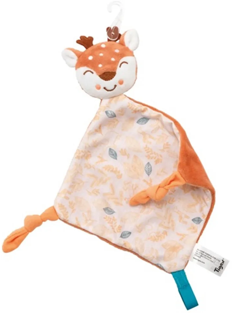 Knuffeldoekje met | oranje- bruin | +0 m | Oranje van Tigex in Oranje- bruin – productfoto