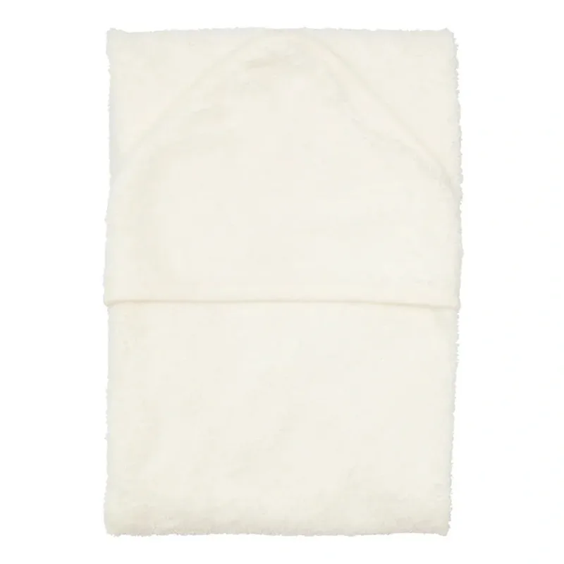 Badcape 74x74cm - Daisy White fra Timboo – produktbillede