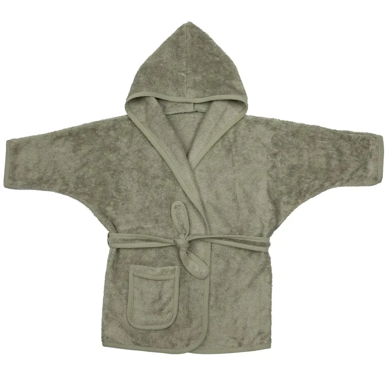 Badjas Kinderen - Whisper Green - 4-6 jaar van Timboo – productfoto