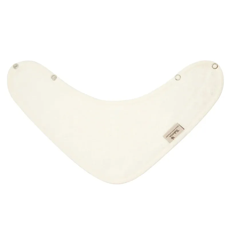 Bandana Slabbetje Dubbele Laag - Daisy White van Timboo – productfoto