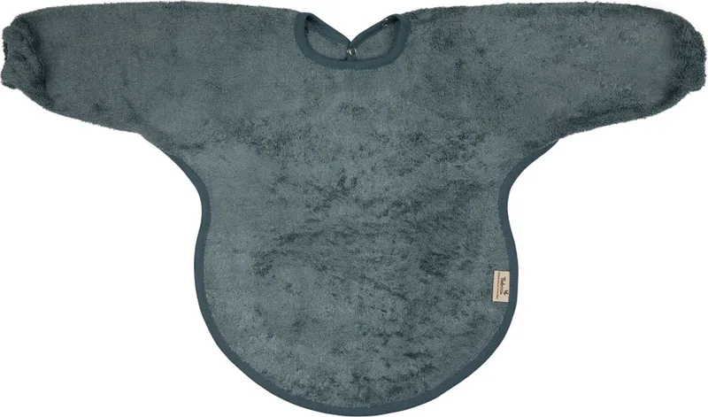 Mouwslab - slab met mouwen - set van 2 - The cuddly softness of bamboo - Marin / Moon Blue by Timboo in Marine – product photo