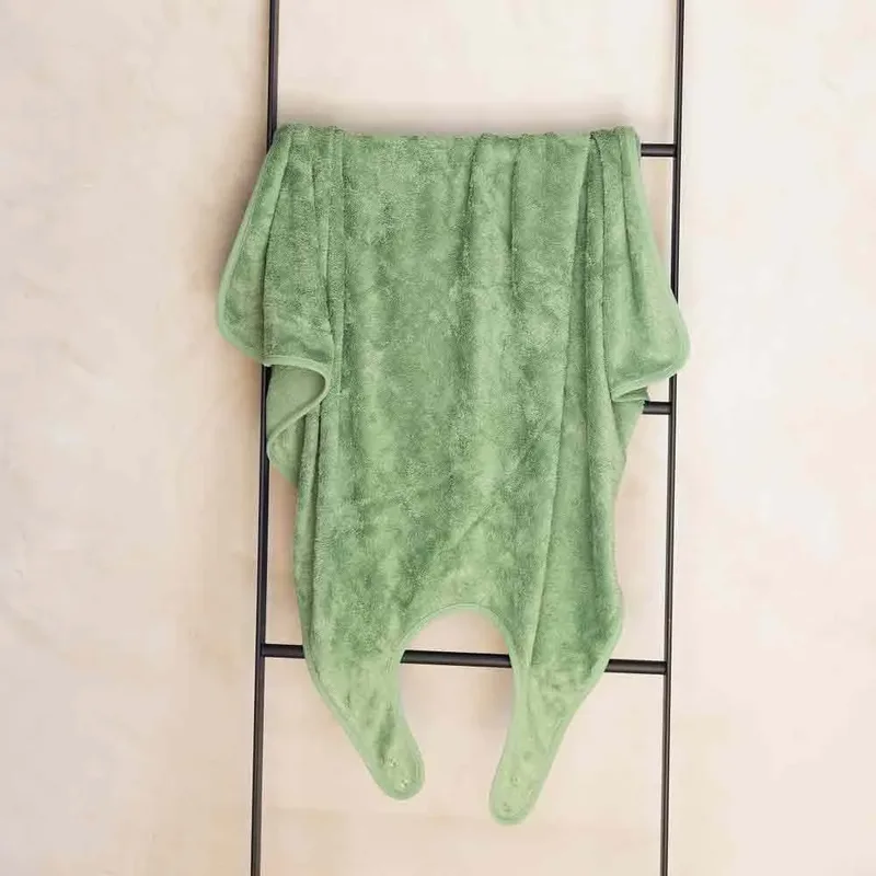 Timboo 95x95 Cm Badcape Voor Baby´s fra Timboo – produktbillede 4 af 4