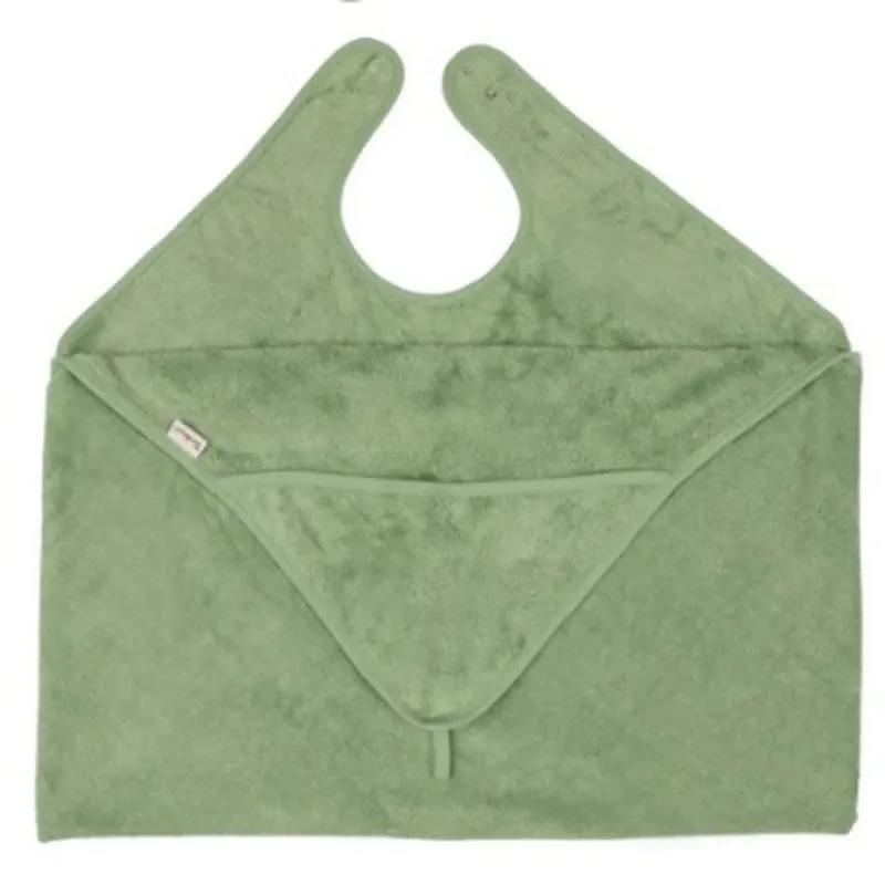 Timboo 95x95 Cm Badcape Voor Baby´s fra Timboo – produktbillede 1 af 4