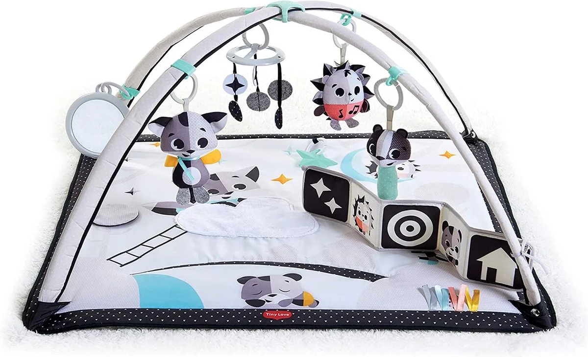 Babygym Gymini zwart en wit vanaf de geboorte tot 1 jaar van Tiny Love in Magical Tales – productfoto