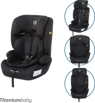 Autostoel Niklas i-size (R129) by Titanium Baby in Black – product photo 1 of 4
