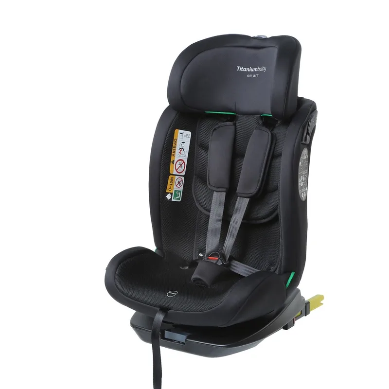 autostoel SMART Lincoln I-Size 360 / 40 cm - 150 cm / Top Tether by Titanium Baby in Black – product photo 4 of 4